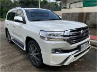 Selling Pearl White Toyota Land Cruiser 2018 in Quezon