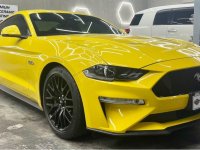 Yellow Ford Mustang 2018 for sale in Angeles