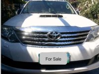 Selling White Toyota Fortuner 2013 in Tarlac