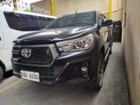 Selling Black Toyota Hilux 2021 in Quezon