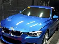 Blue BMW 320D 2014 for sale in Makati