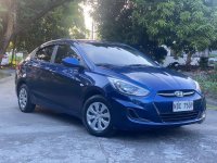 Blue Hyundai Accent 2016 for sale in Manual