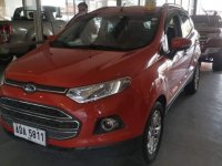 Orange Ford Ecosport 2015 for sale in Automatic