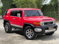 Red Toyota Fj Cruiser 2017 for sale in Quezon City