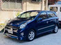 Blue Toyota Wigo 2015 for sale in Automatic
