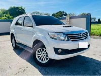 Pearl White Toyota Fortuner 2013 for sale in Malvar