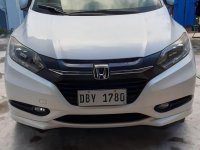 Pearl White Honda HR-V 2015 for sale in Cabanatuan