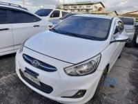 Pearl White Hyundai Accent 2017 for sale in Quezon