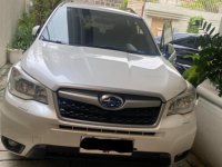 Pearl White Subaru Forester 2014 for sale in Pasig