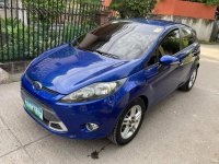 Blue Ford Fiesta 2013 for sale in Automatic