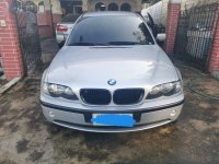 Silver BMW 318I 2004 for sale in Automatic