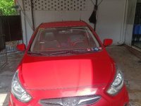 Red Hyundai Accent 2013 for sale in Manual