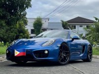 Blue Porsche Cayman 2016 for sale in Quezon City