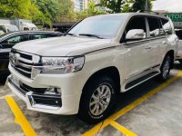 Pearl White Toyota Land Cruiser 2021 for sale in Manila