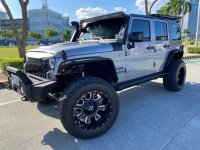Silver Jeep Wrangler 2016 for sale in Pasig 
