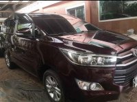 Selling Red Toyota Innova 2017 in San Pablo
