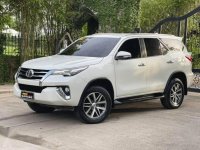 Pearl White Toyota Fortuner 2017 for sale in Quezon 