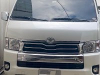 White Toyota Hiace Super Grandia 2018 for sale in Pasig