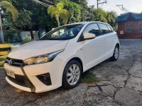 Pearl White Toyota Yaris 2014 for sale in Las Piñas
