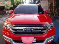 Sell Red 2016 Ford Everest in Quezon City