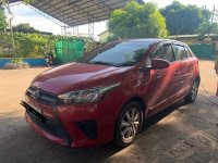 Red Toyota Yaris 2017 for sale in Automatic