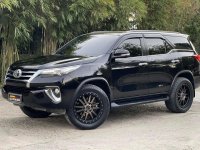 Black Toyota Fortuner 2017 for sale in Quezon City