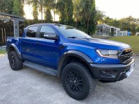 2019 Blue Ford Ranger Raptor 