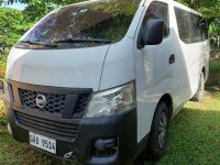 White Nissan NV350 Urvan 2017 for sale in Mandaue