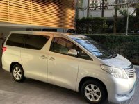 Selling Pearl White Toyota Alphard 2011 in Pasig