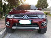 Red Mitsubishi Montero 2014 for sale in Mandaluyong