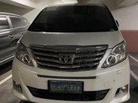 Pearl White Toyota Alphard 2013 for sale in Makati 