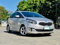 Silver Kia Carens 2013 for sale in Automatic