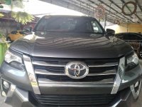 Grey Toyota Fortuner 2018 for sale in Las Piñas