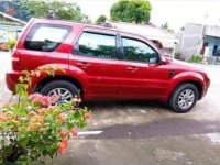 Red Ford Escape 2009 for sale in Pasig