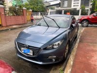 Selling Blue Mazda 3 2015 in Quezon