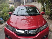 Red Honda City 2017 for sale in Las Piñas