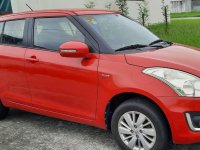 Red Suzuki Swift 2016 for sale in Paranaque 