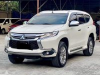 Pearl White Mitsubishi Montero 2019 for sale in Manual