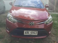 Red Toyota Vios 2015 for sale in Quezon
