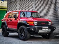 Red Toyota FJ Cruiser 2016 for sale in Mandaluyong