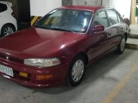 Red Toyota Corolla 1992 for sale in Las Piñas