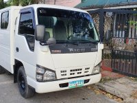 Sell Pearl White 2013 Isuzu Nhr in Quezon City