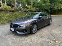 Grey Honda Civic 2016 for sale in Quezon City