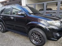 Selling Black Toyota Fortuner 2013 in Pasig