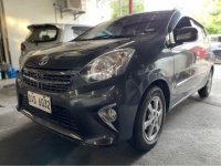 Grey Toyota Wigo 2017 for sale in Quezon City