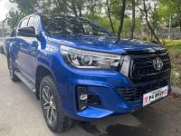 Blue Toyota Hilux 2020 for sale in Automatic