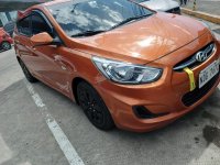 Orange Hyundai Accent 2016 for sale in Caloocan