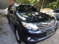 Selling Black Toyota Fortuner 2013 in Quezon