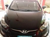 Black Hyundai Elantra 2013 for sale in Automatic