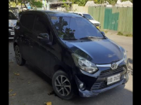 Black Toyota Wigo 2018 Hatchback for sale in Caloocan